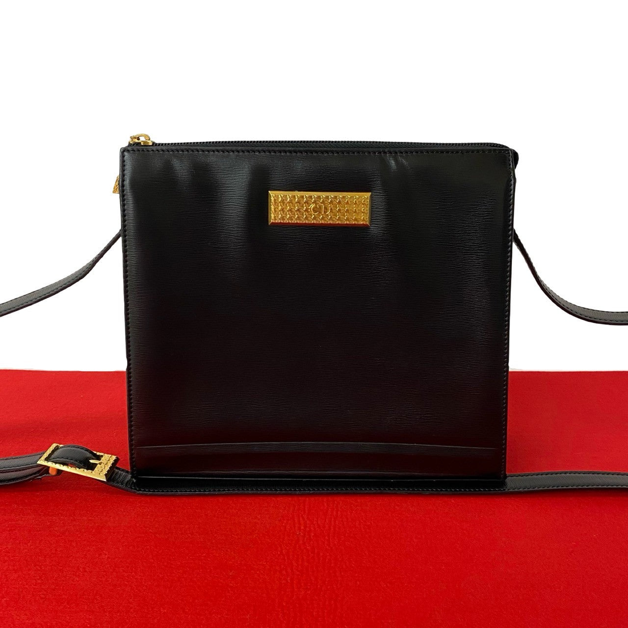 Christian Dior Leather Shoulder Bag