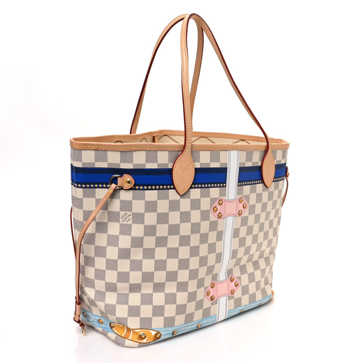 Damier Azur Summer Trunks Porto Cervo Neo Neverfull MM