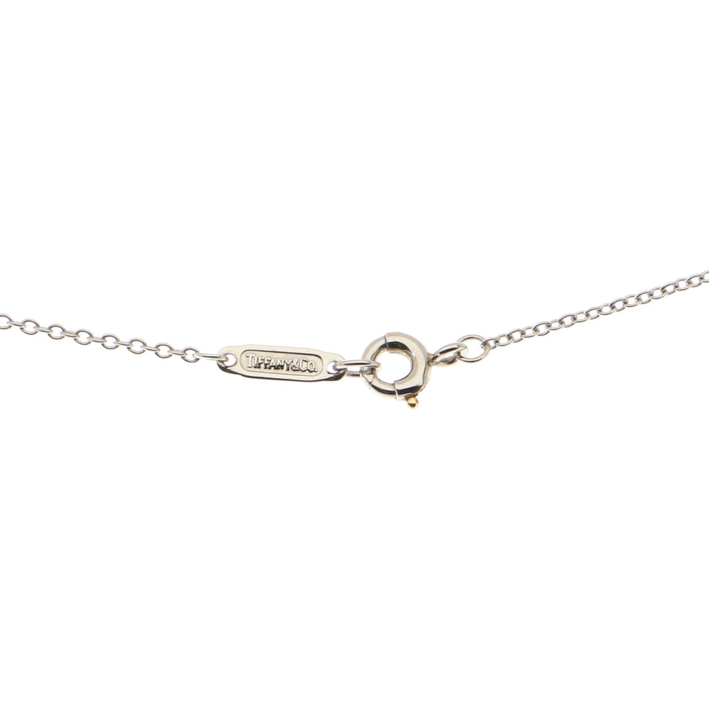 Cruciform Cross Pendant Necklace Platinum and Diamonds