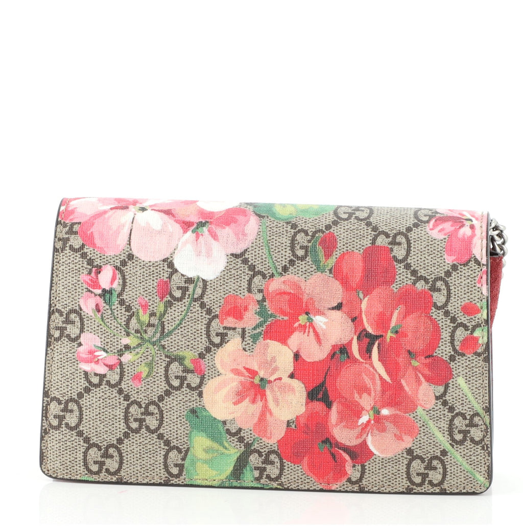 Dionysus Bag Blooms Print GG Coated Canvas Super Mini