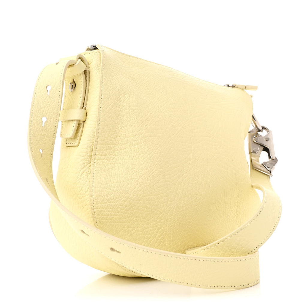 Grainy Calfskin Small Knight Crossbody Bag Sherbert