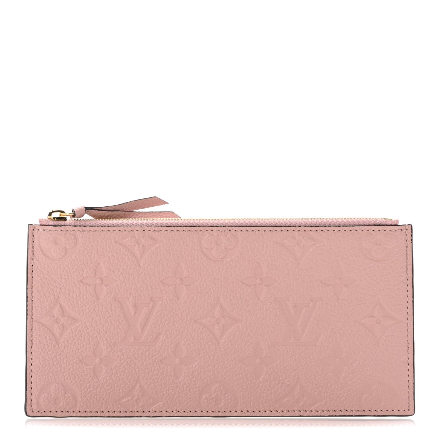 Empreinte Felicie Chain Wallet Zippered Insert Rose Poudre