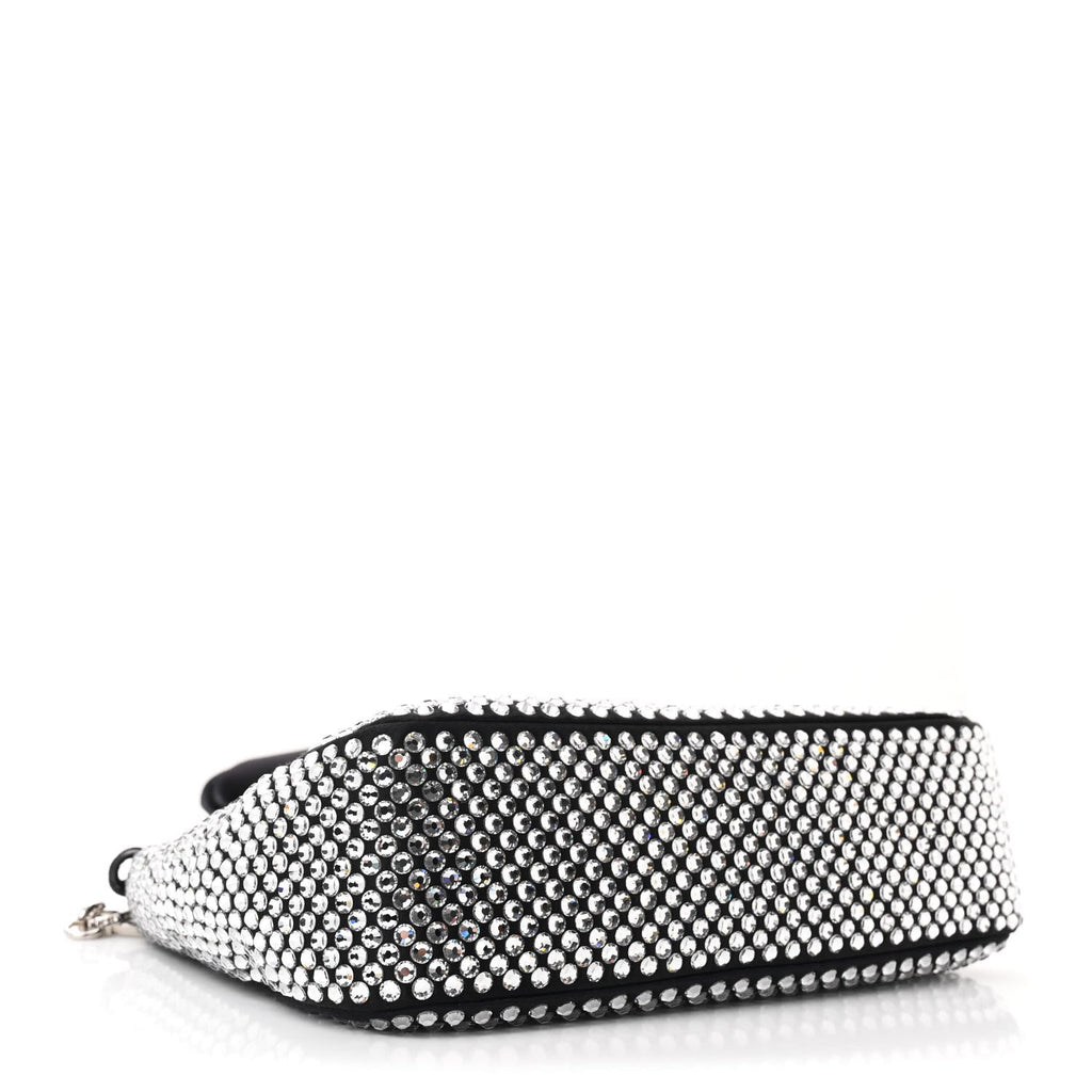 Satin Crystal Re-Edition 2005 Shoulder Bag Cristal