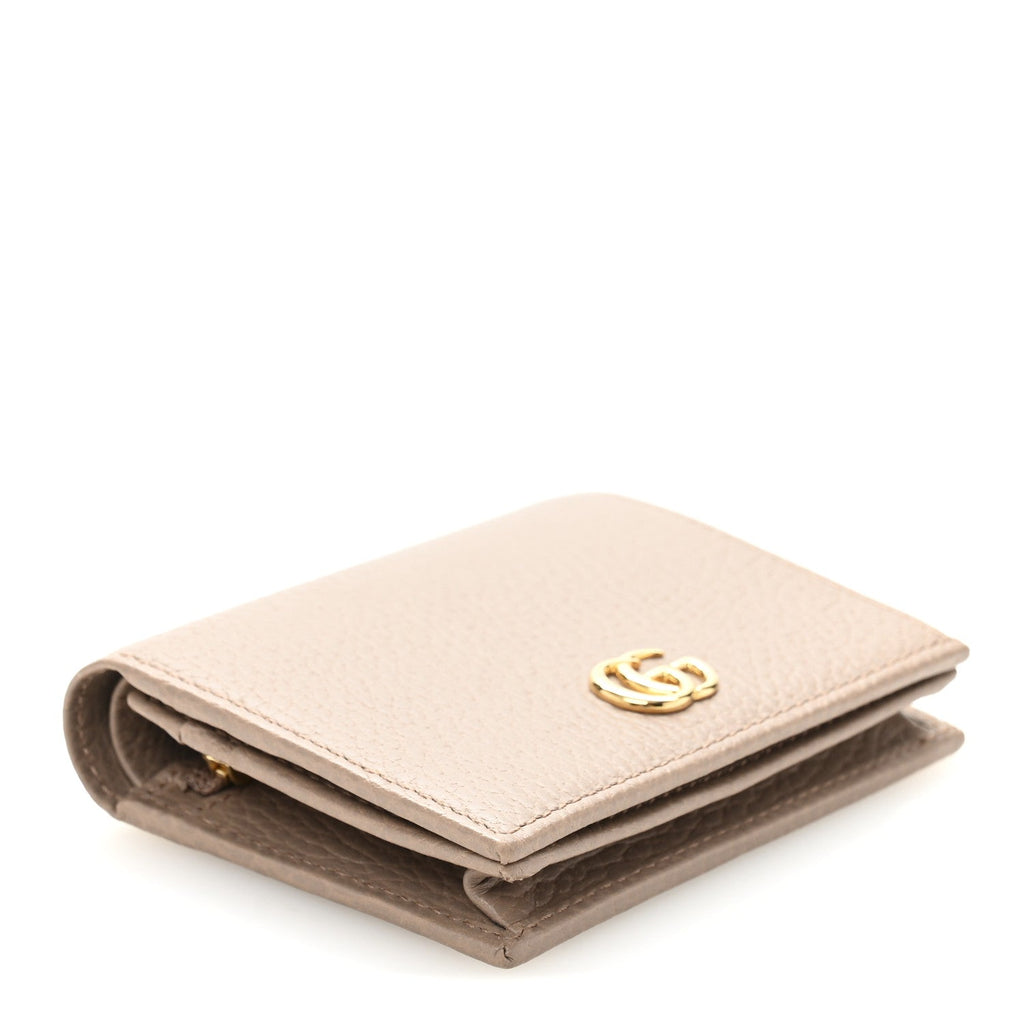 Pebbled Calfskin GG Marmont  Case Porcelain Rose