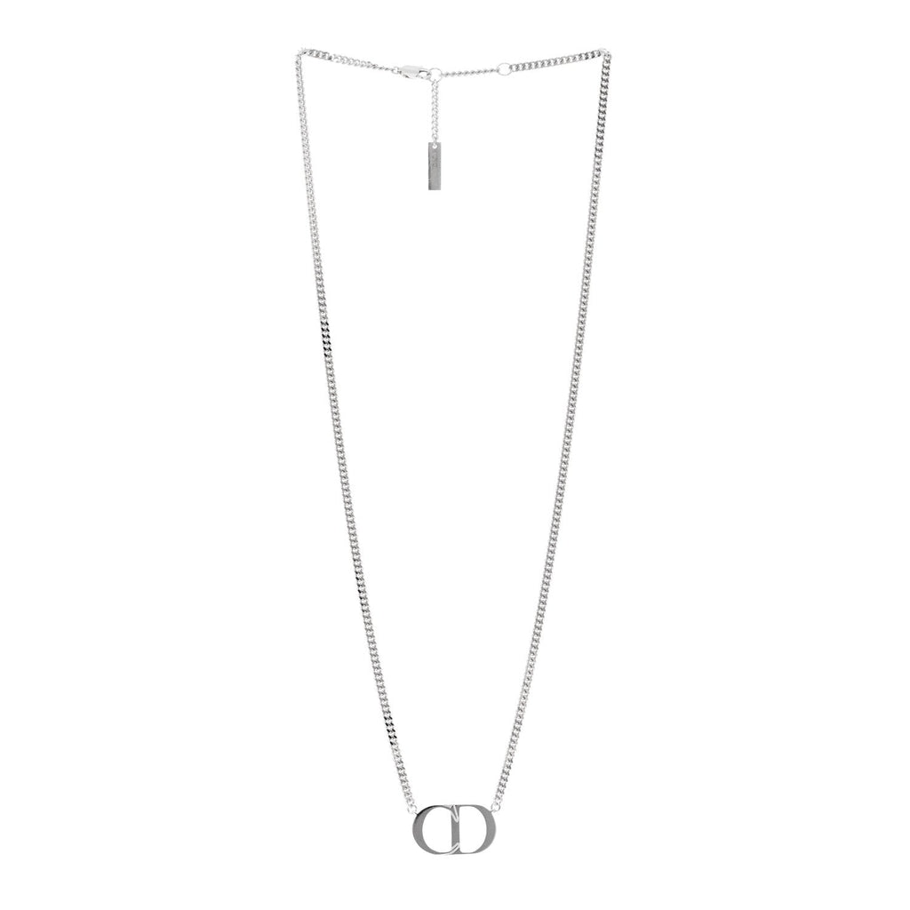 Sterling Silver CD Icon Pendant Necklace