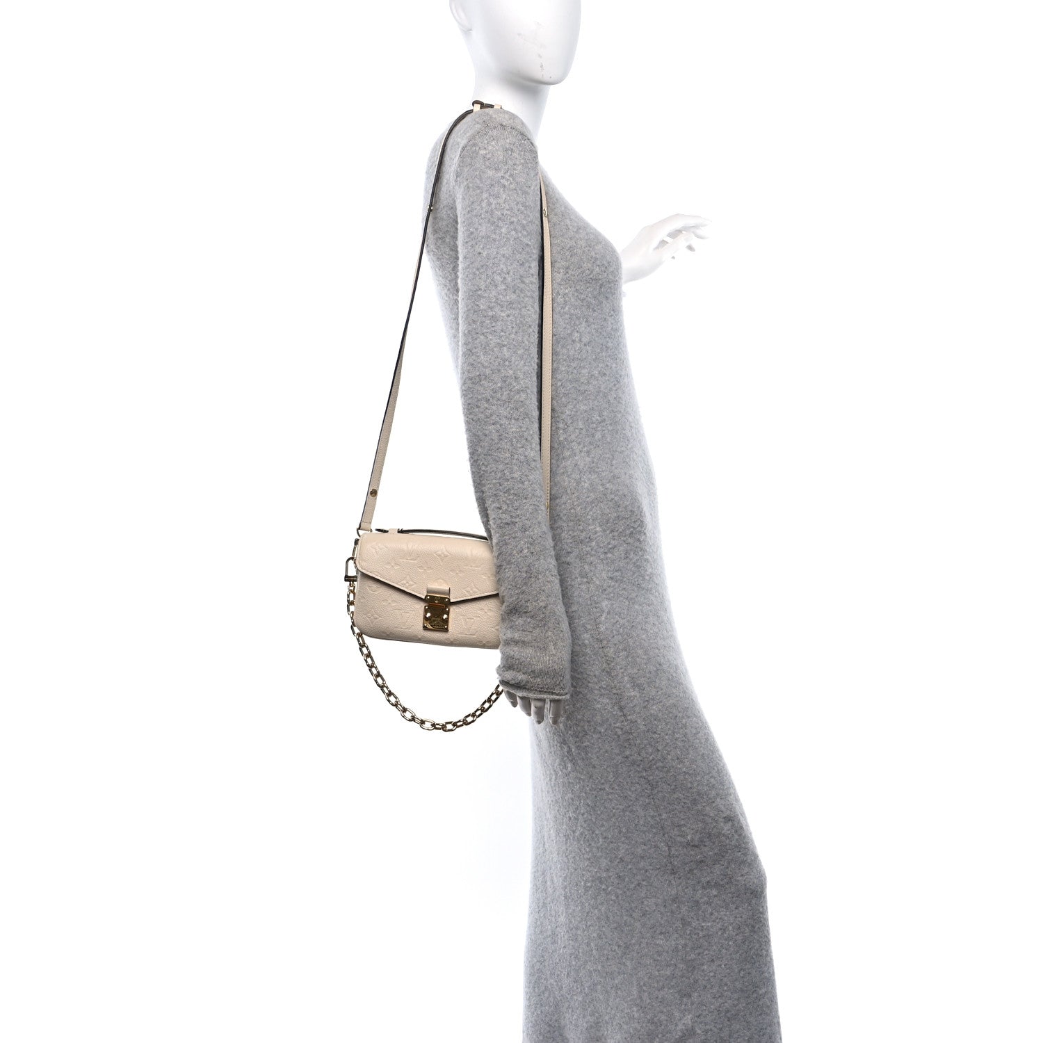 Empreinte Pochette Metis East West Cream