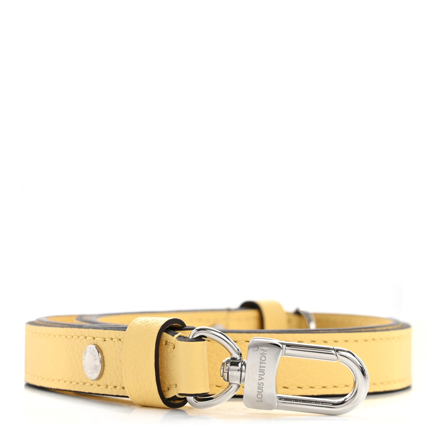 Calfskin Buci Shoulder Strap Jaune