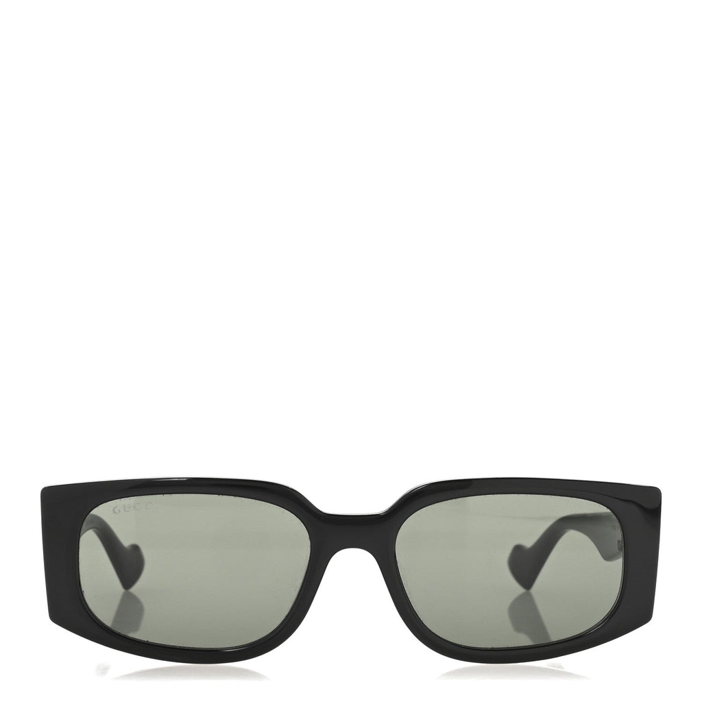 Acetate Rectangle Frame Sunglasses GG1534S Black