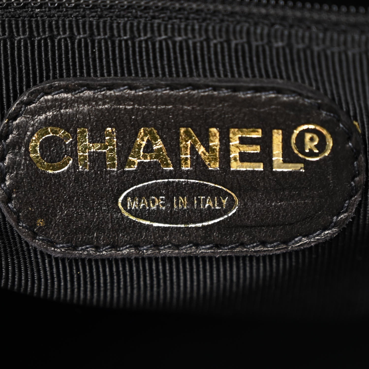 Caviar CC Shoulder Bag Black
