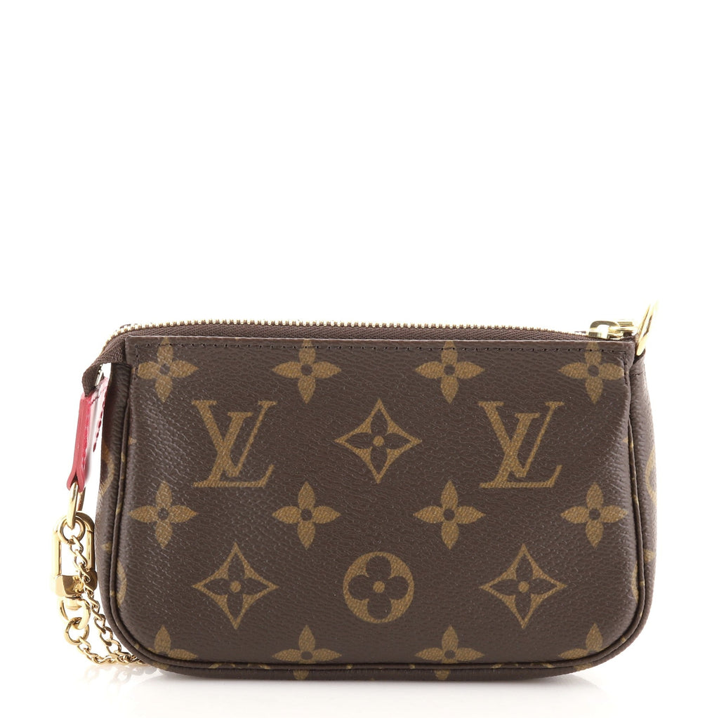 Pochette Accessoires Limited Edition Vivienne Xmas Monogram Canvas Mini