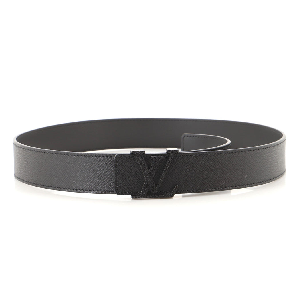 LV Initiales Reversible Belt Taiga Leather Medium 90