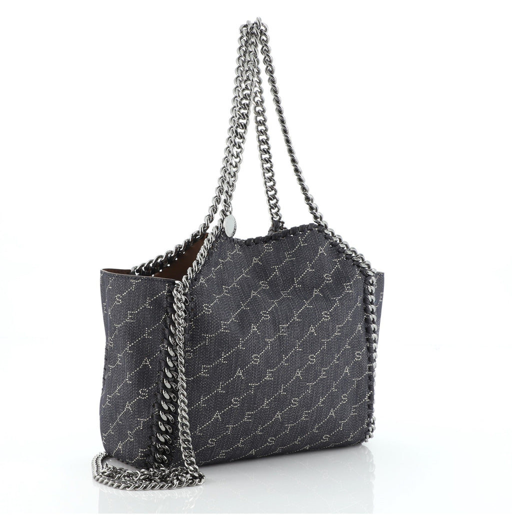 Falabella Reversible Tote Printed Denim Mini