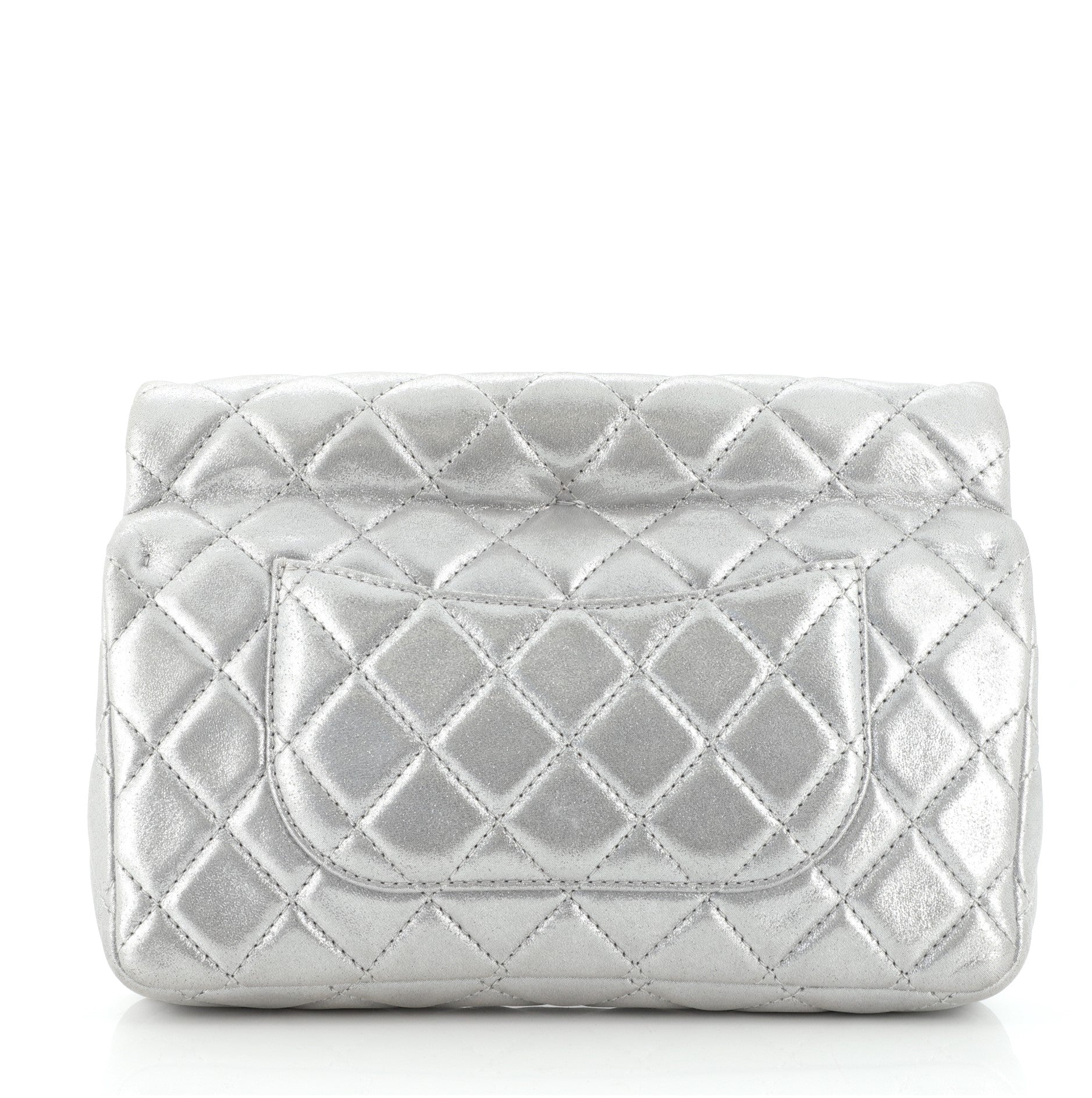 Reissue Roll Clutch Quilted Iridescent Calfskin Medium