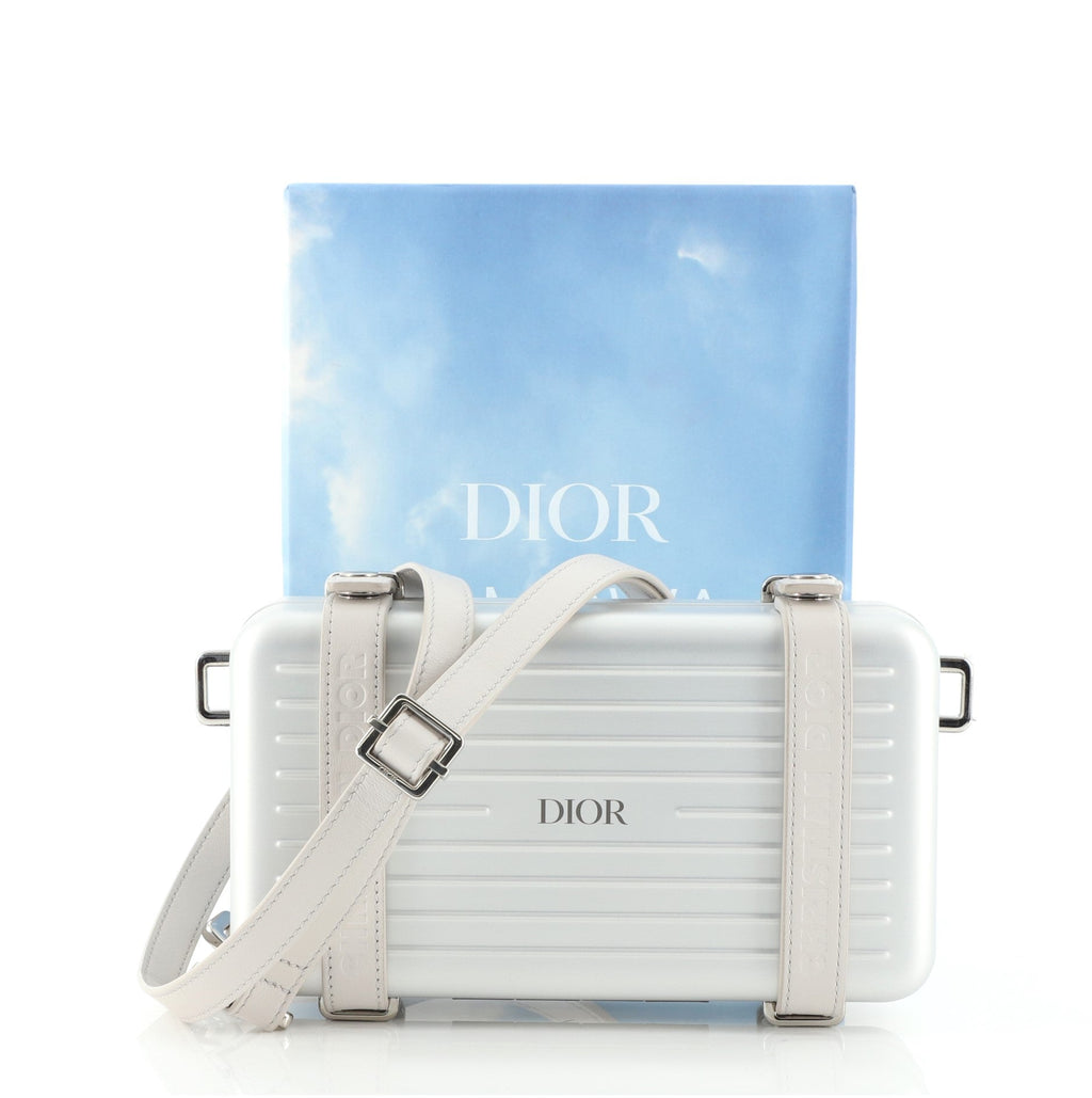 Dior x Rimowa Personal Clutch Aluminum