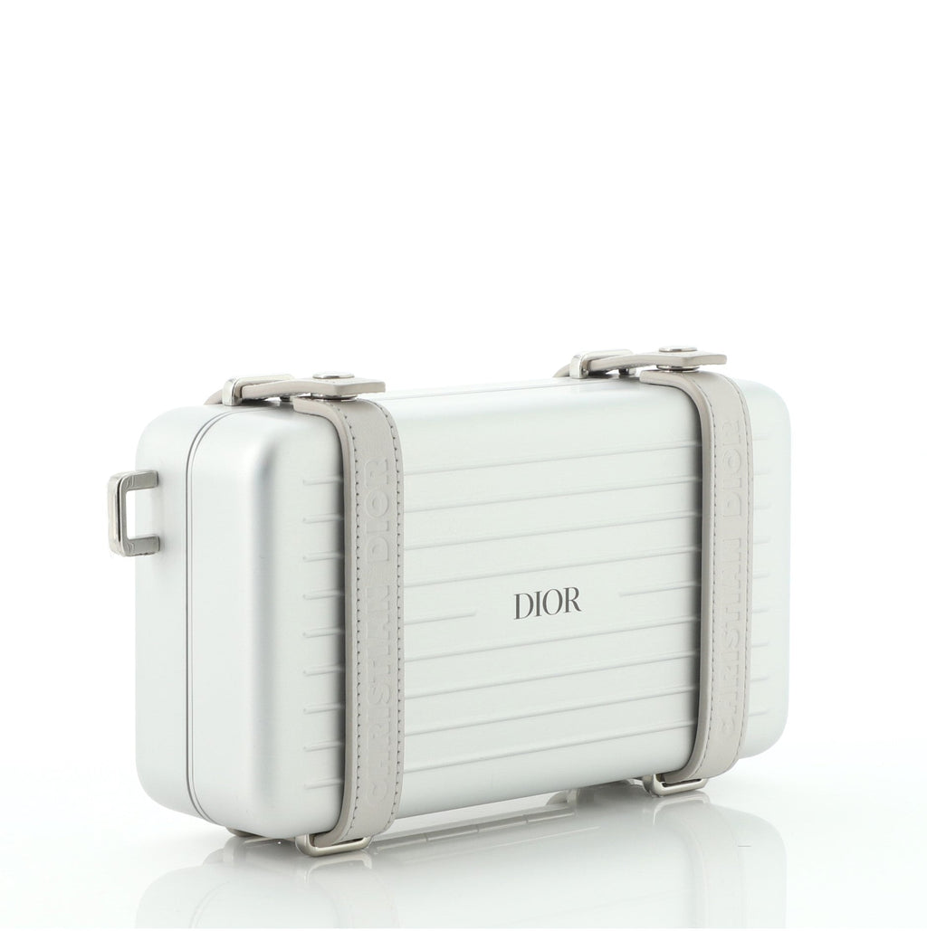Dior x Rimowa Personal Clutch Aluminum