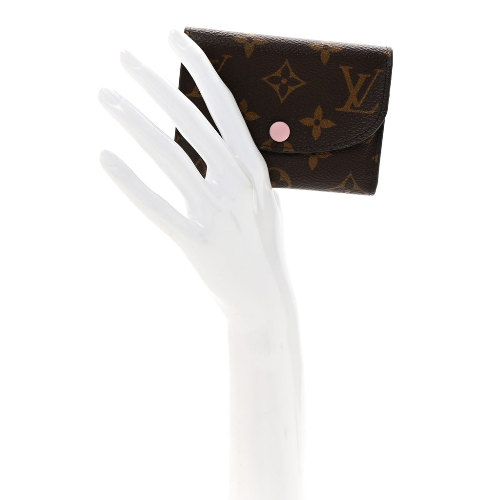 Monogram Rosalie Coin Purse Rose Ballerine