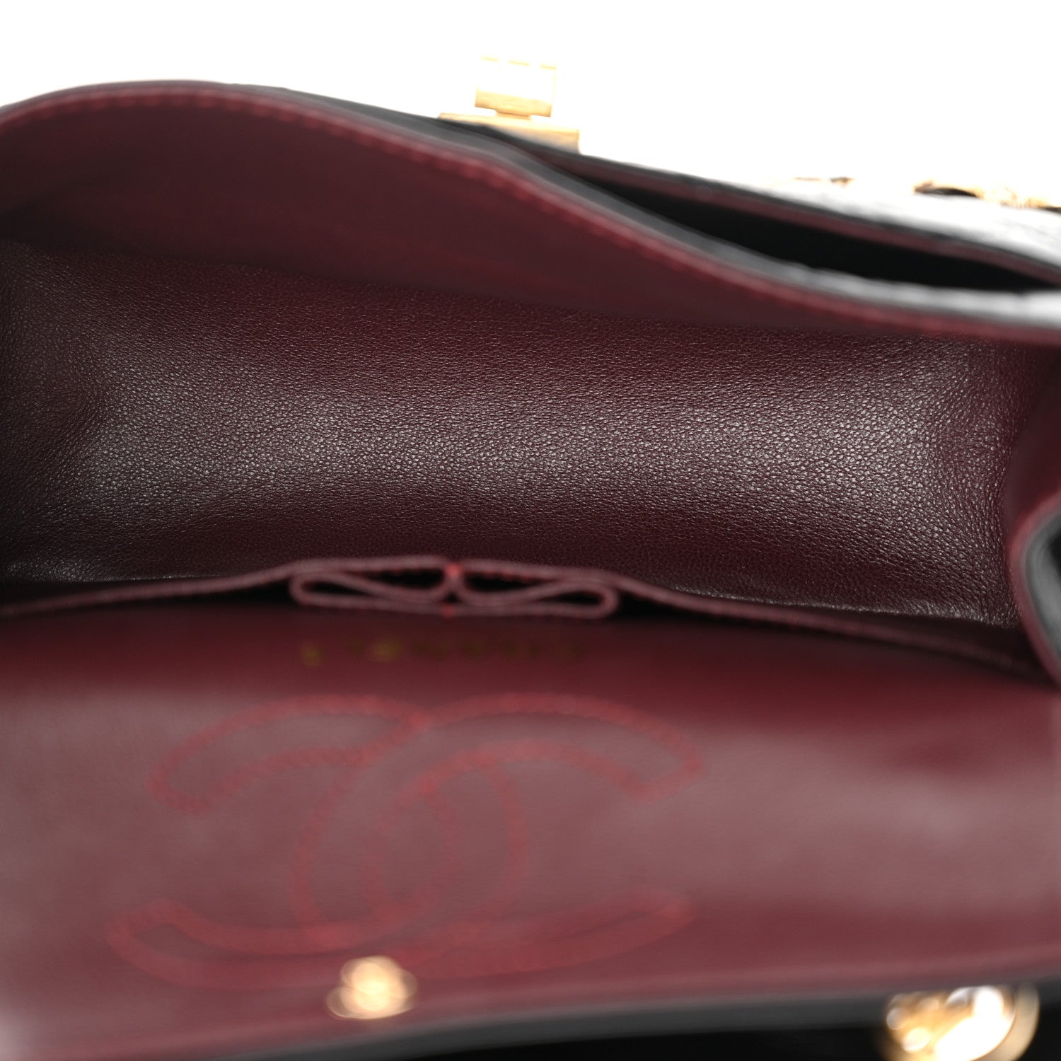 Aged Calfskin Lucky Charms 2.55 Reissue 224 Flap Black