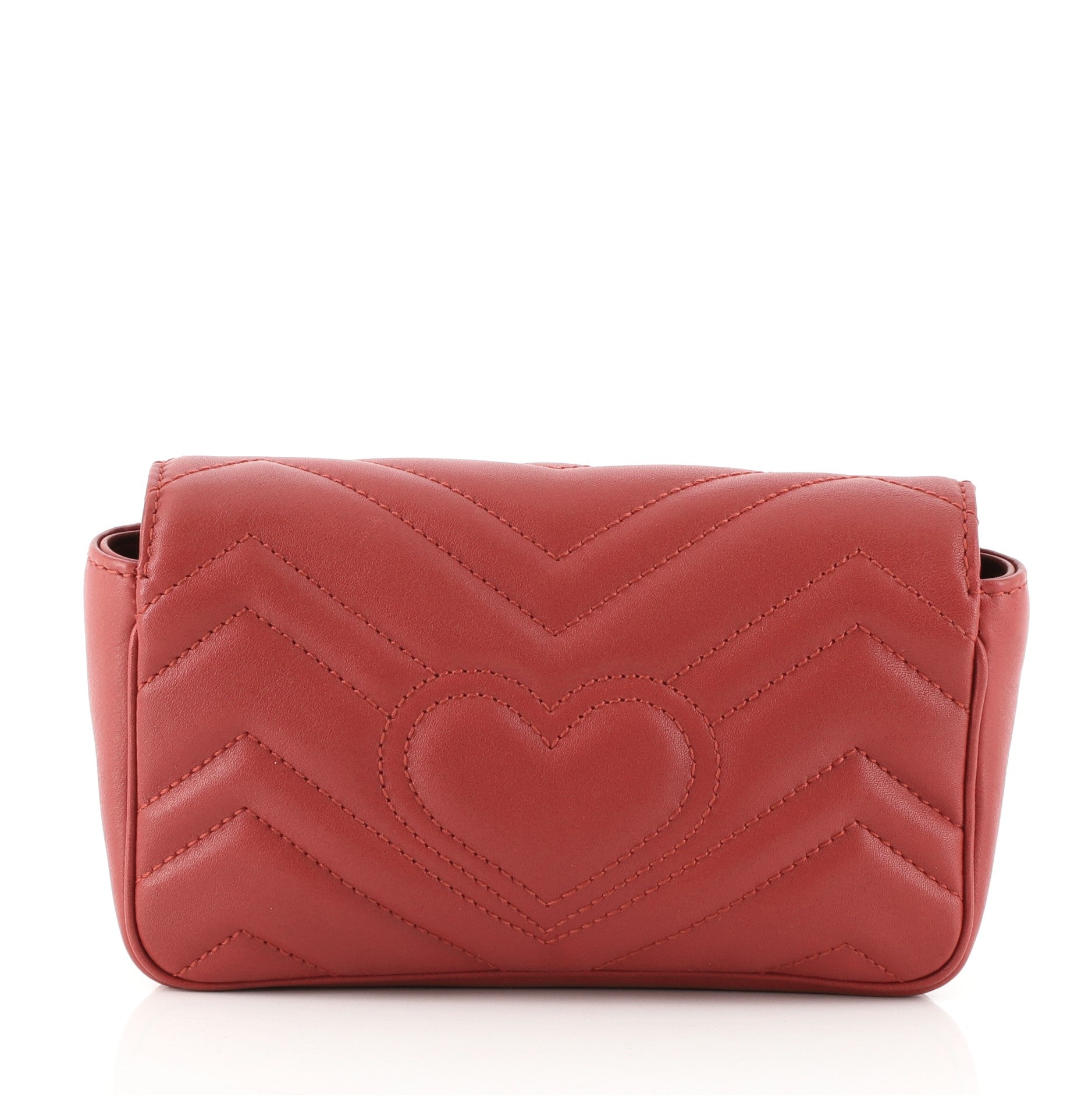 GG Marmont Flap Bag Matelasse Leather Super Mini