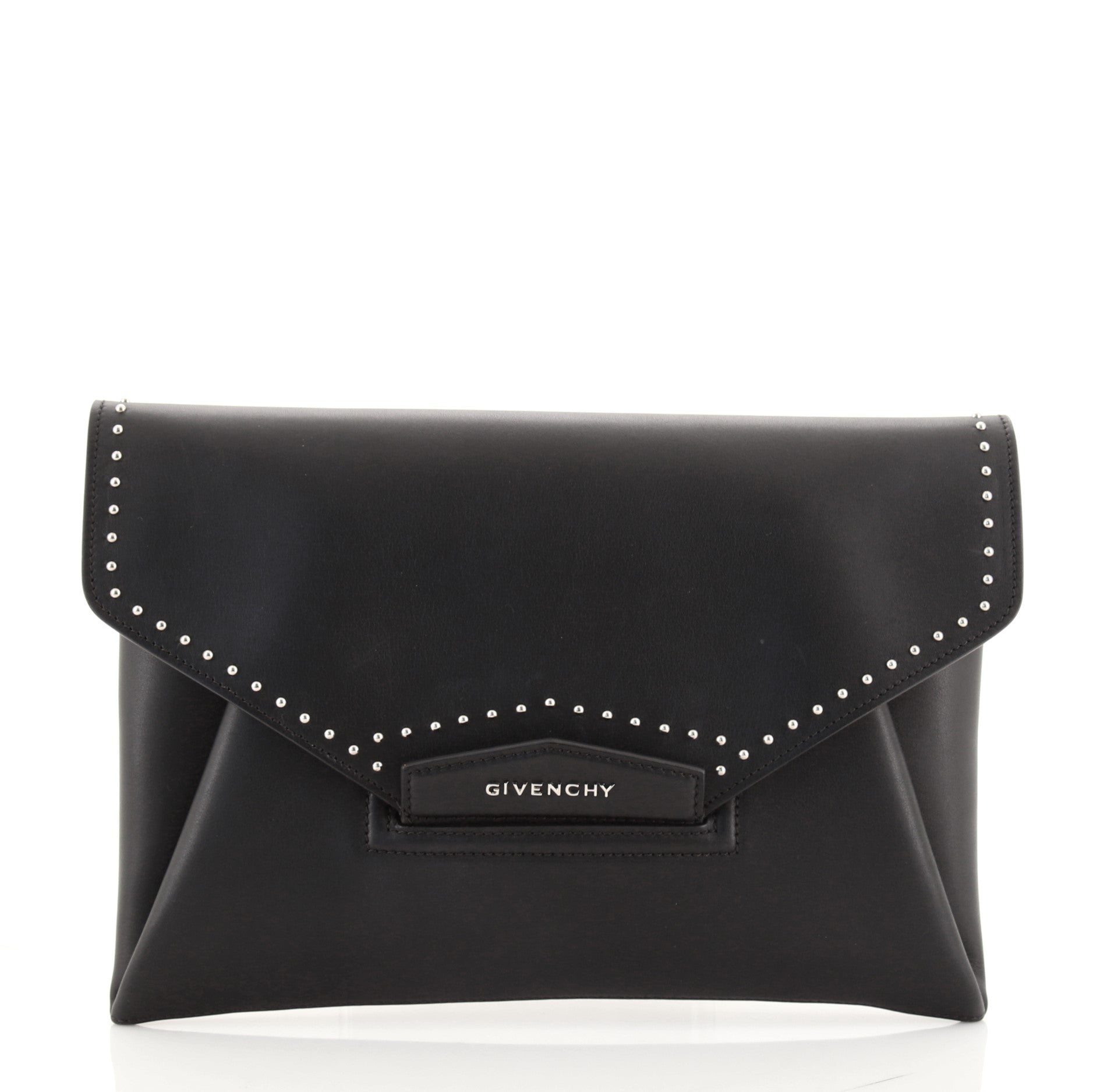 Antigona Envelope Clutch Studded Leather Medium