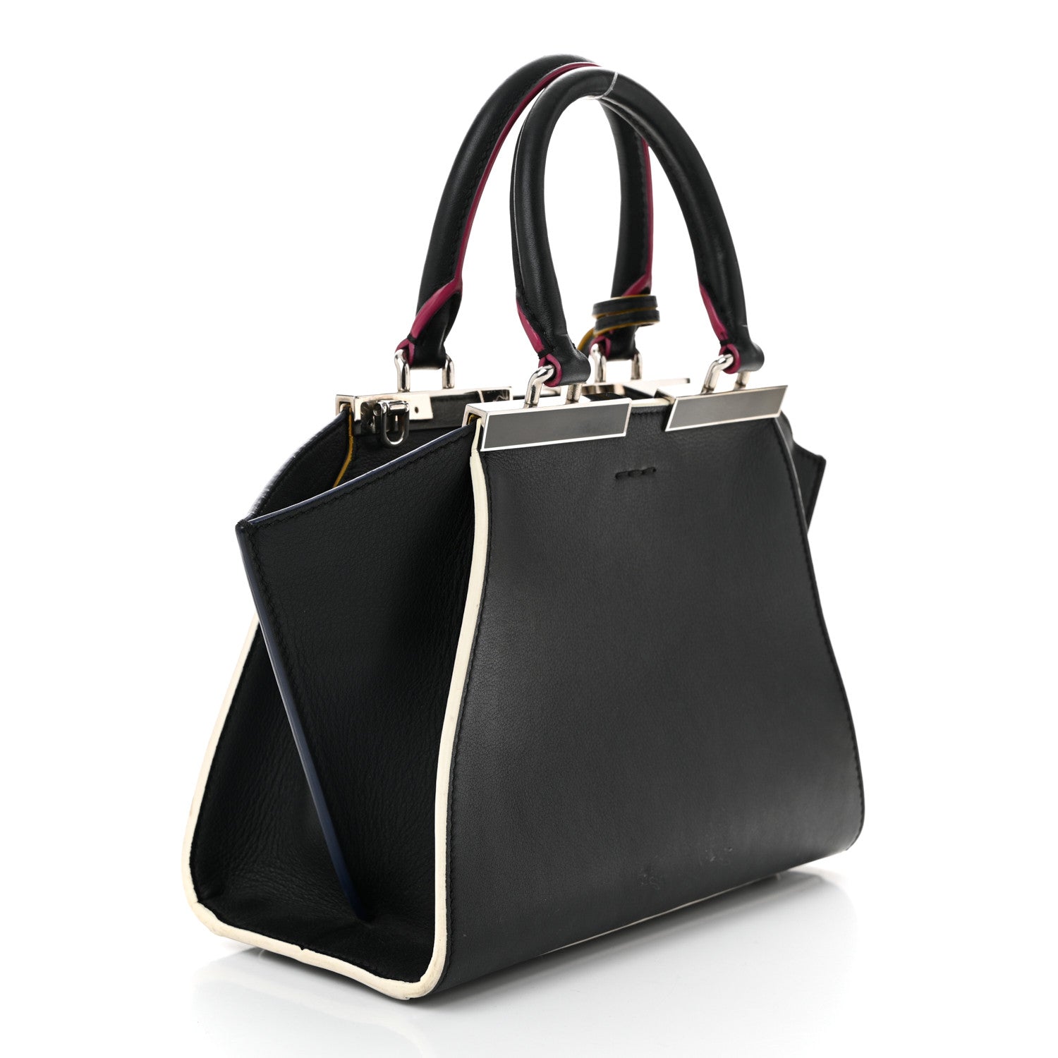 Vitello Dolce Mini 3Jours Tote Black
