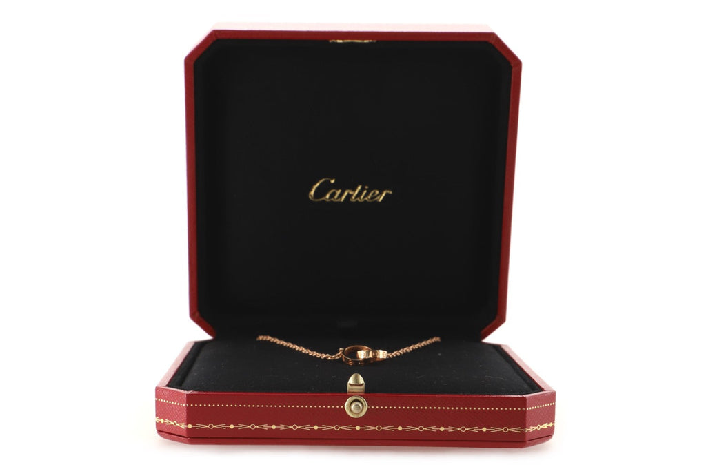 Love Interlocking Necklace 18K Rose Gold