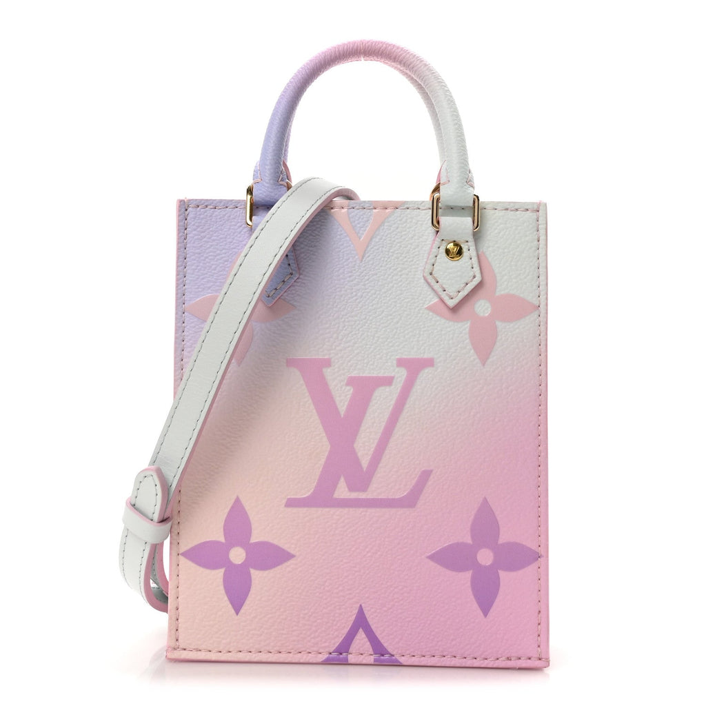 Monogram Giant Spring In The City Petit Sac Plat Sunrise Pastel