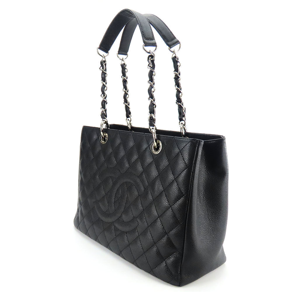 Chanel GST Matrasse Caviarskin Tote Bag
