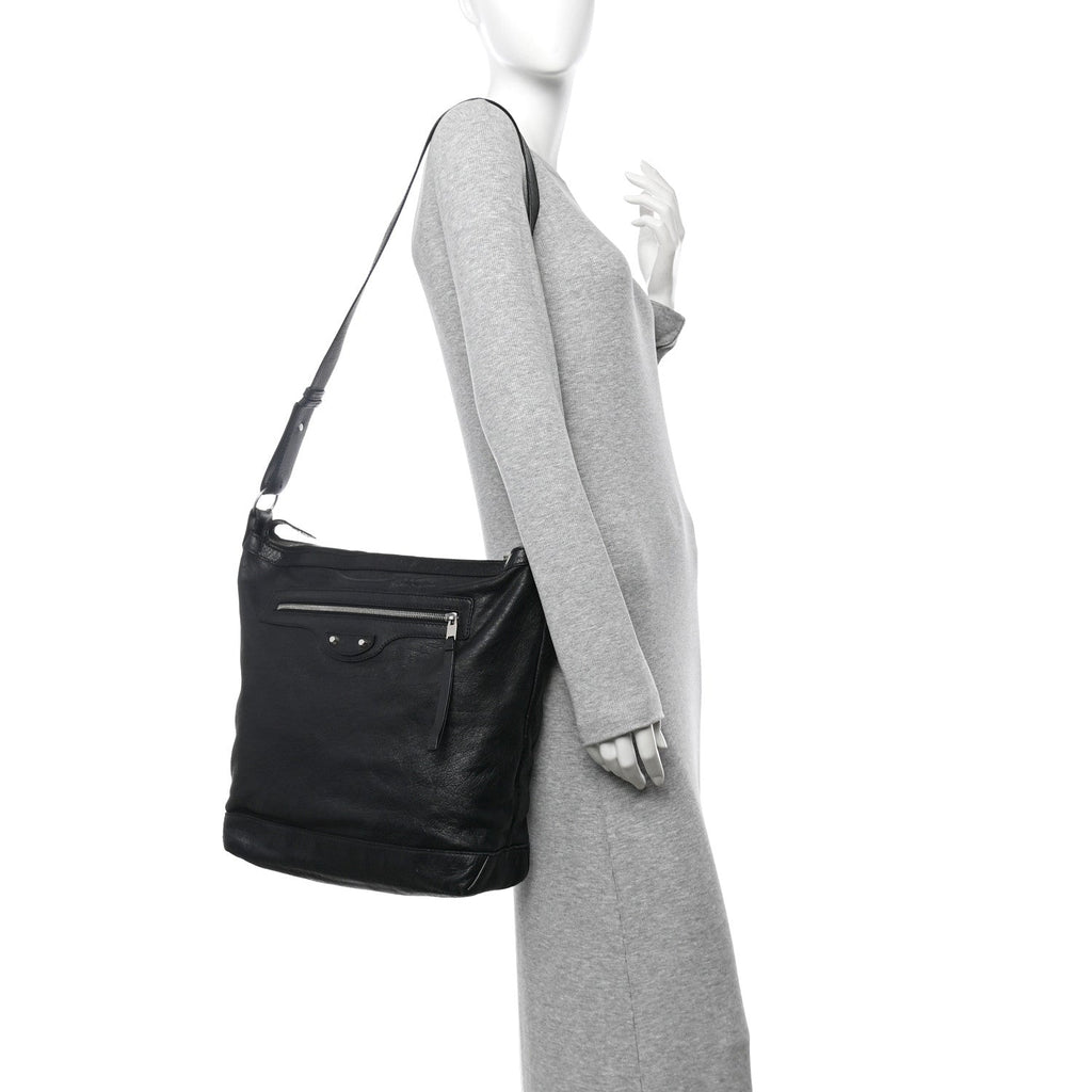 Agneau Day Messenger Black