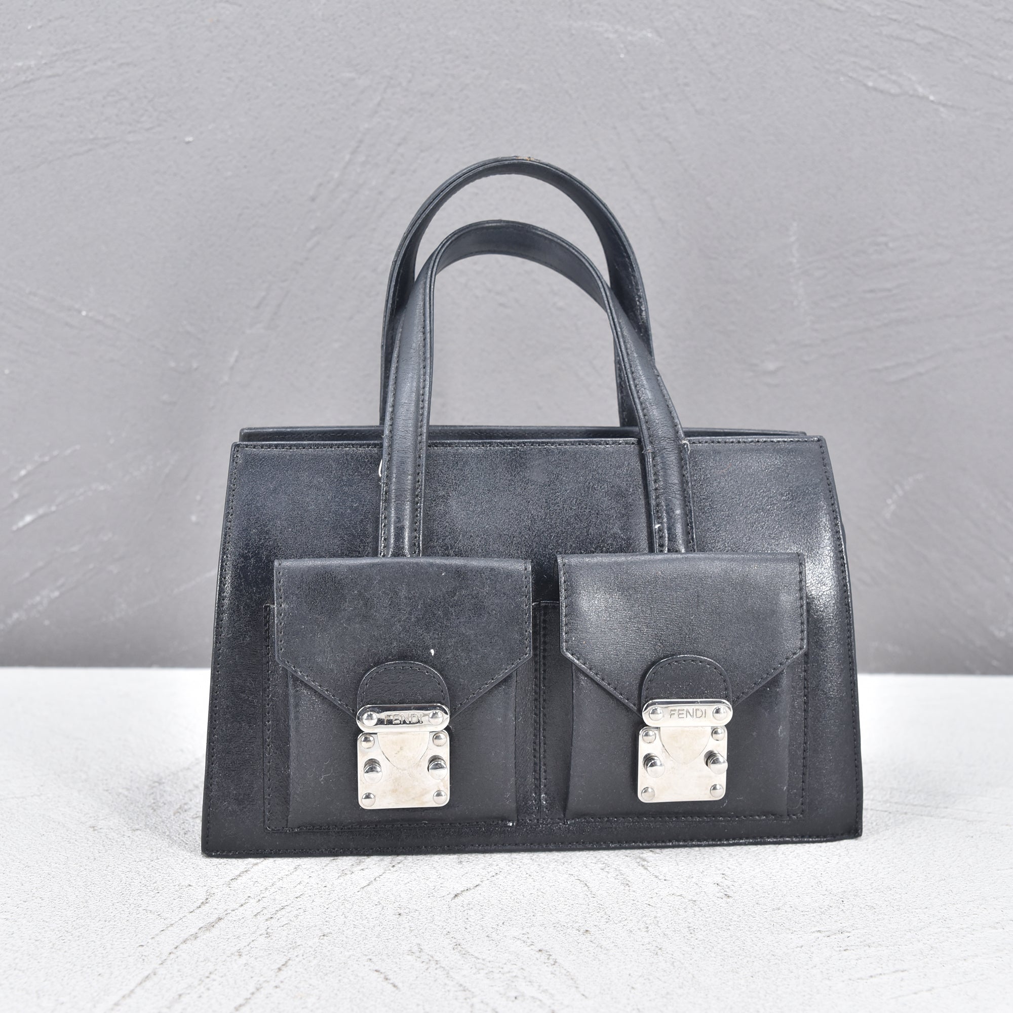 Fendi Leather Handbag Leather Handbag