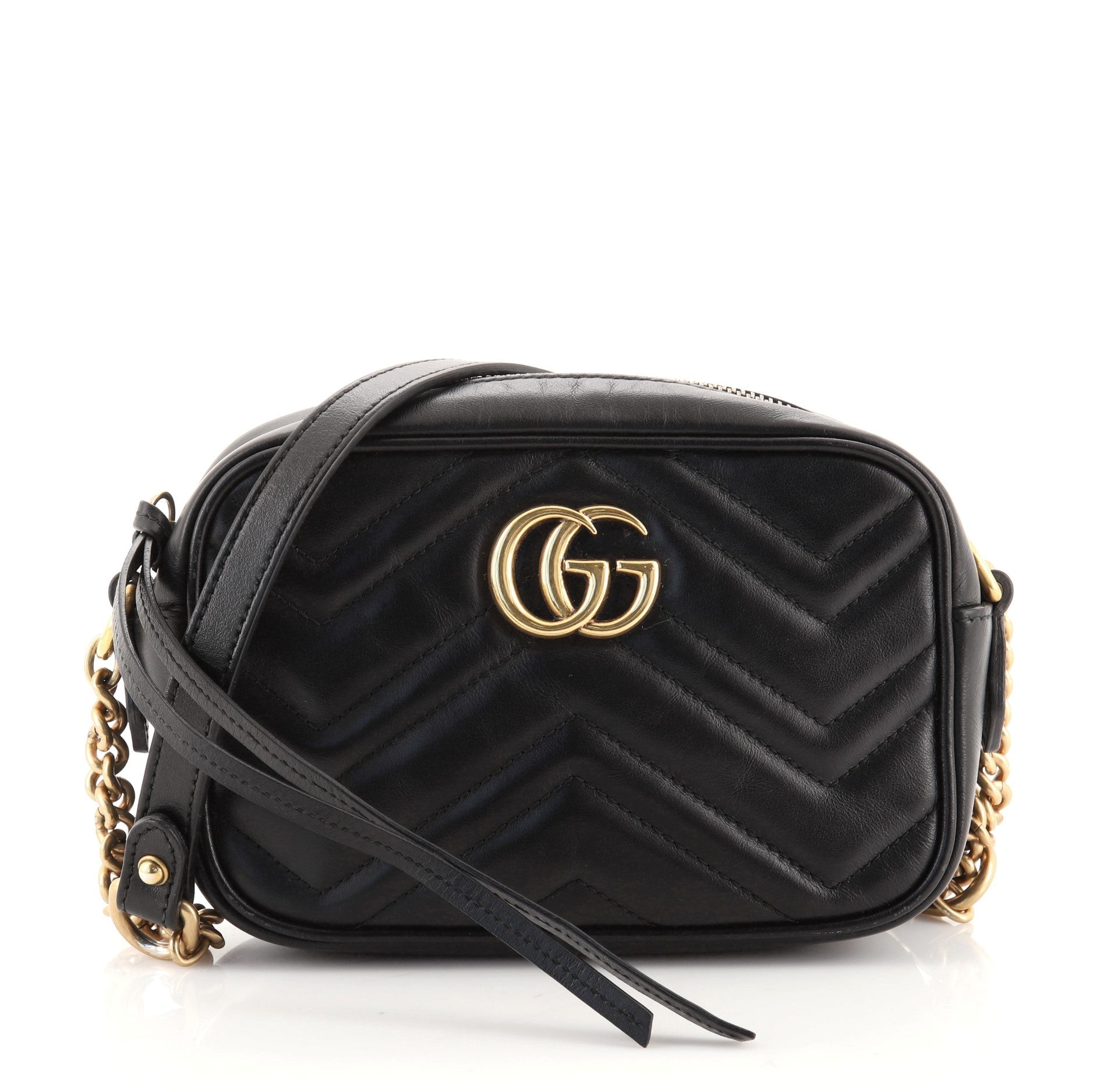 GG Marmont Shoulder Bag Matelasse Leather Mini