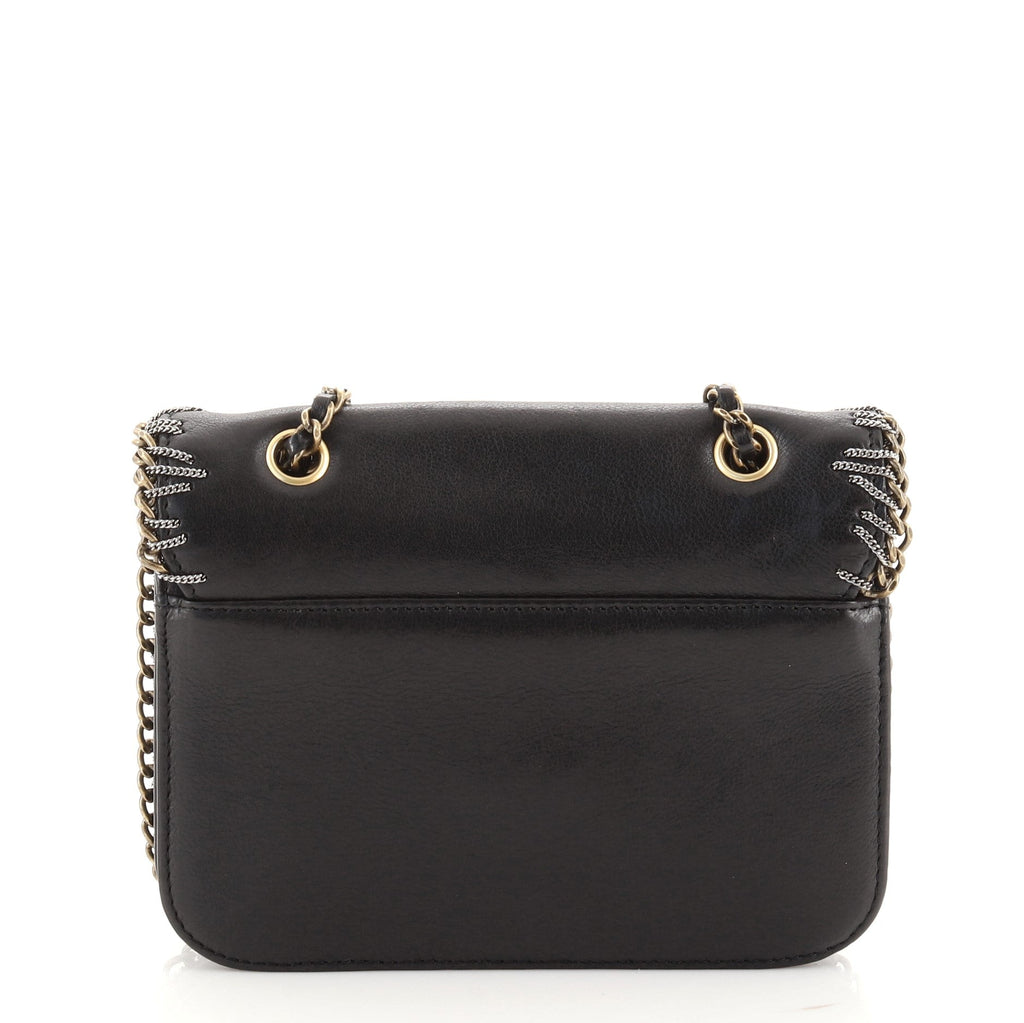 Paris-Byzance CC Flap Bag Embroidered Leather Mini