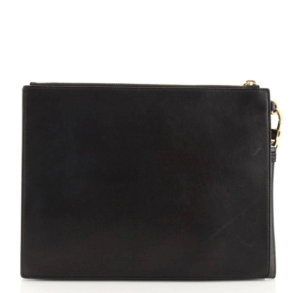 Wristlet Clutch Leather