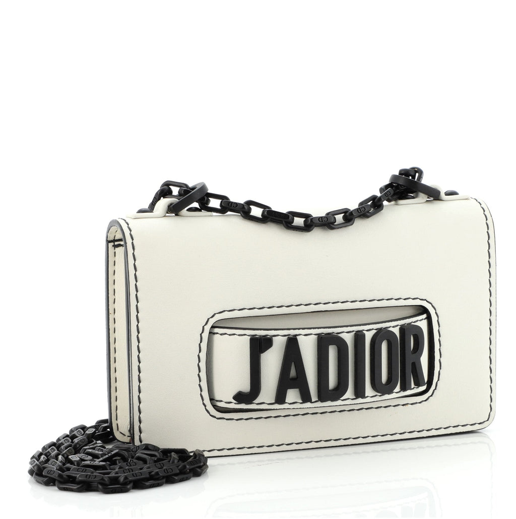 J'Adior Flap Bag Leather Mini