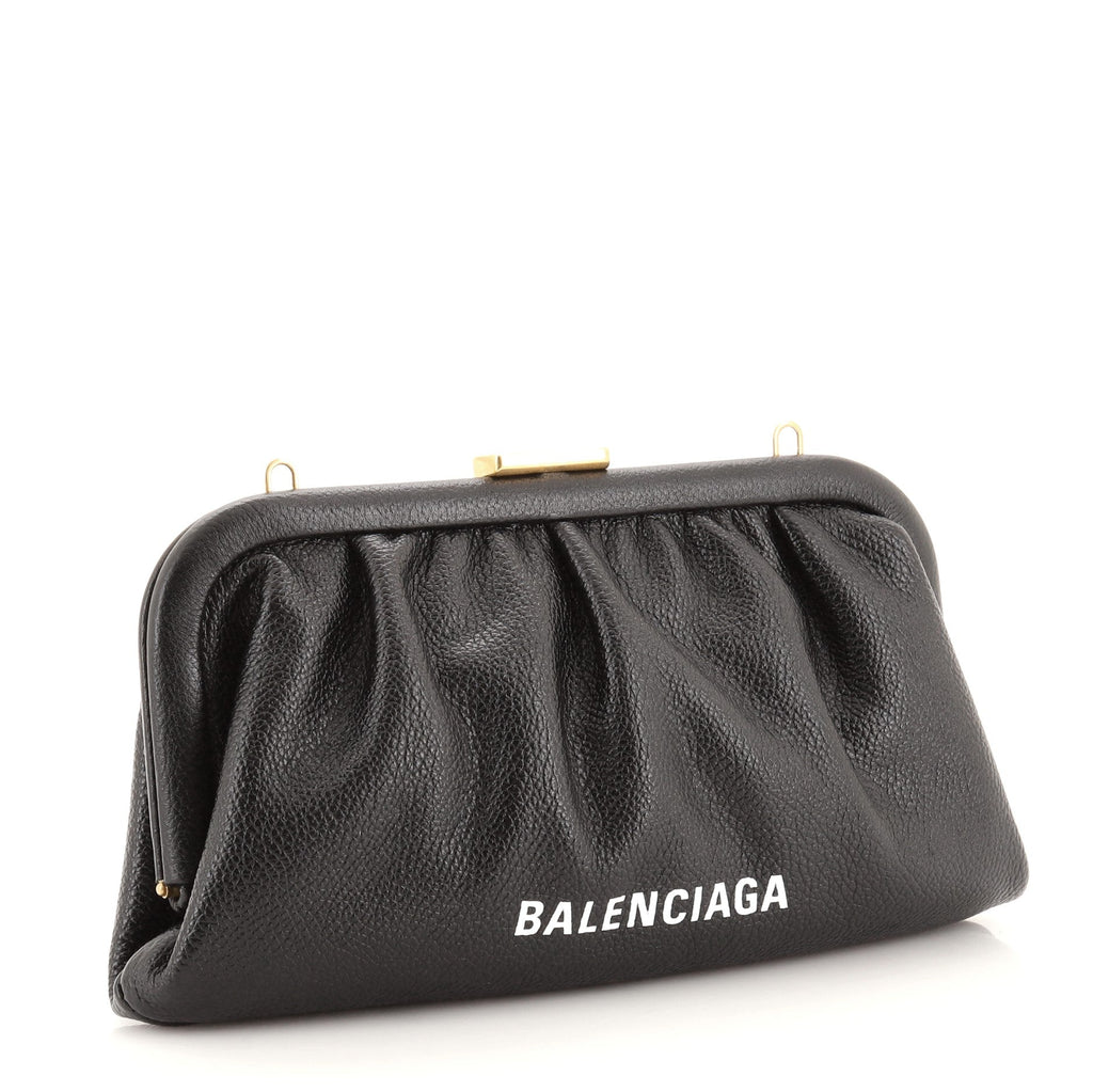 Cloud Clutch Leather. XS