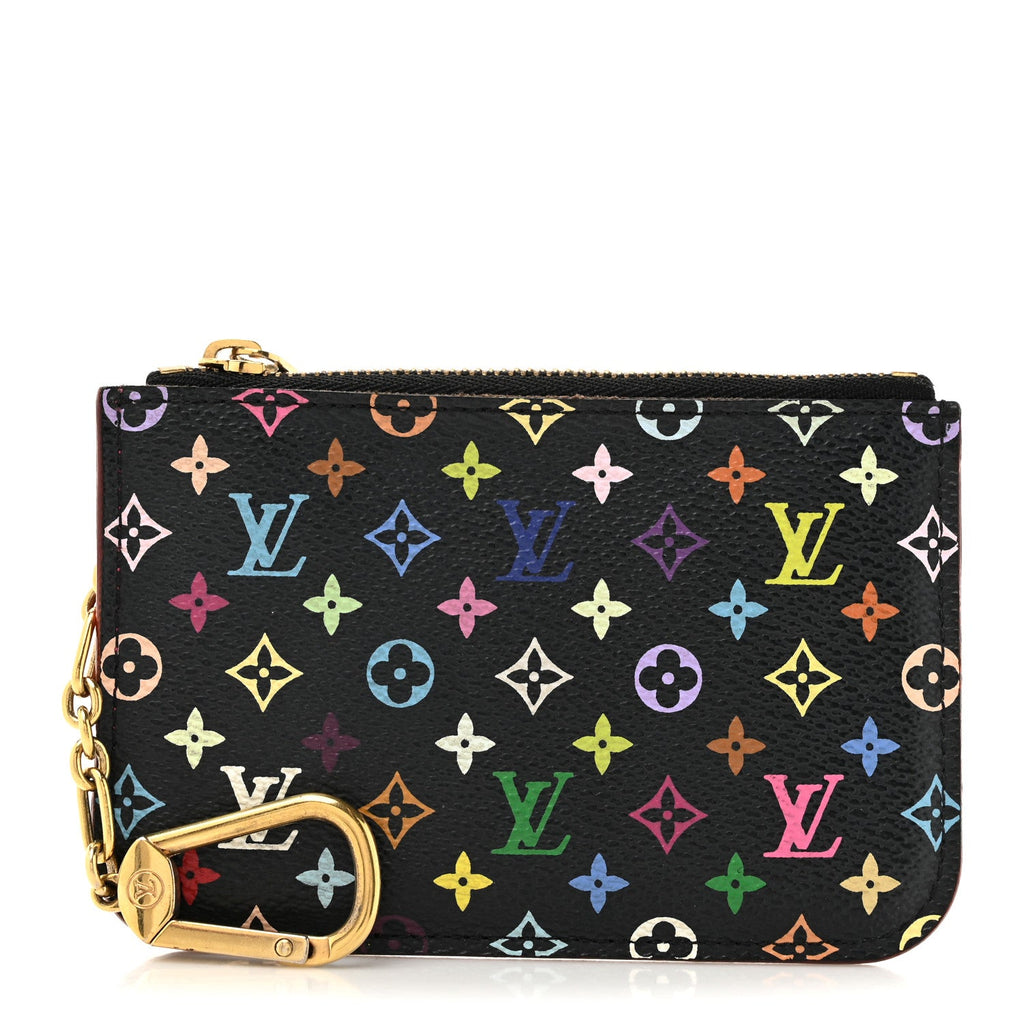 Monogram Multicolor Key Pouch Black Grenade