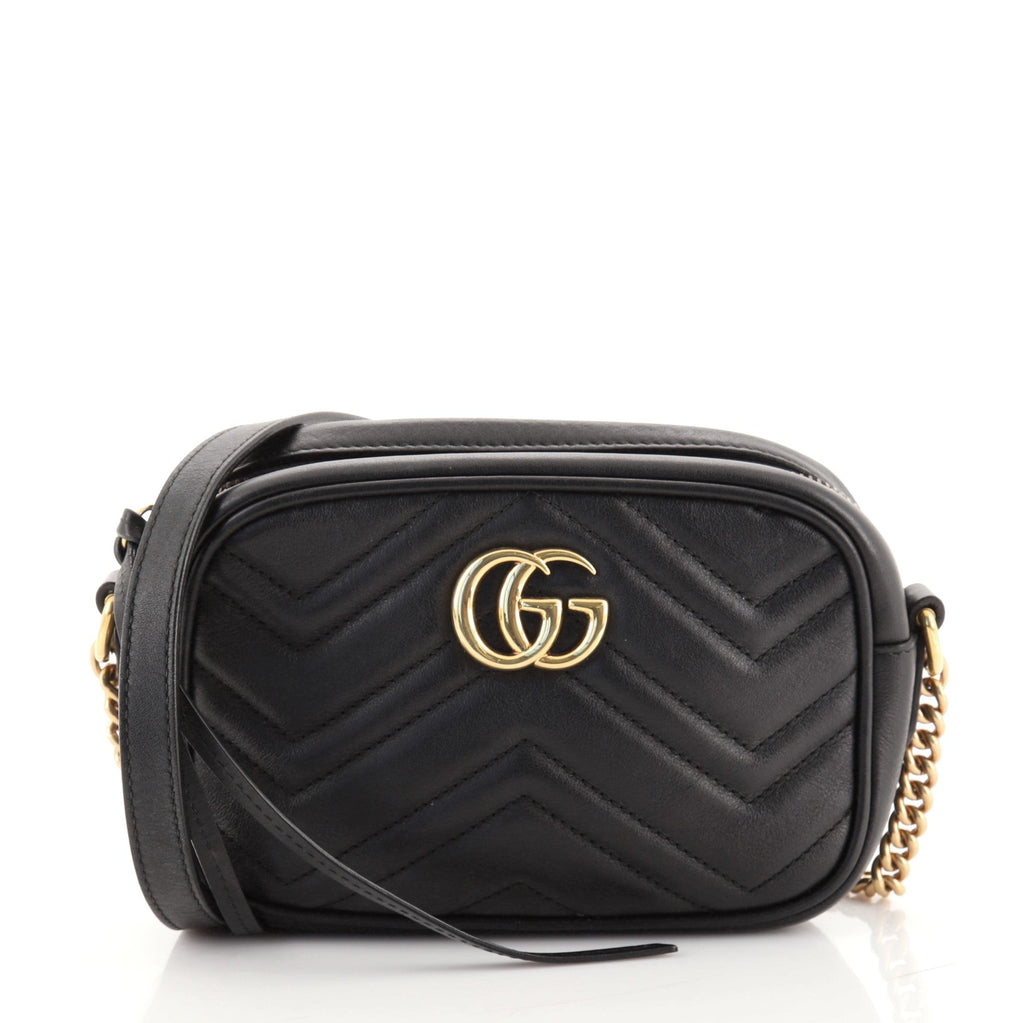 GG Marmont Shoulder Bag Matelasse Leather Mini