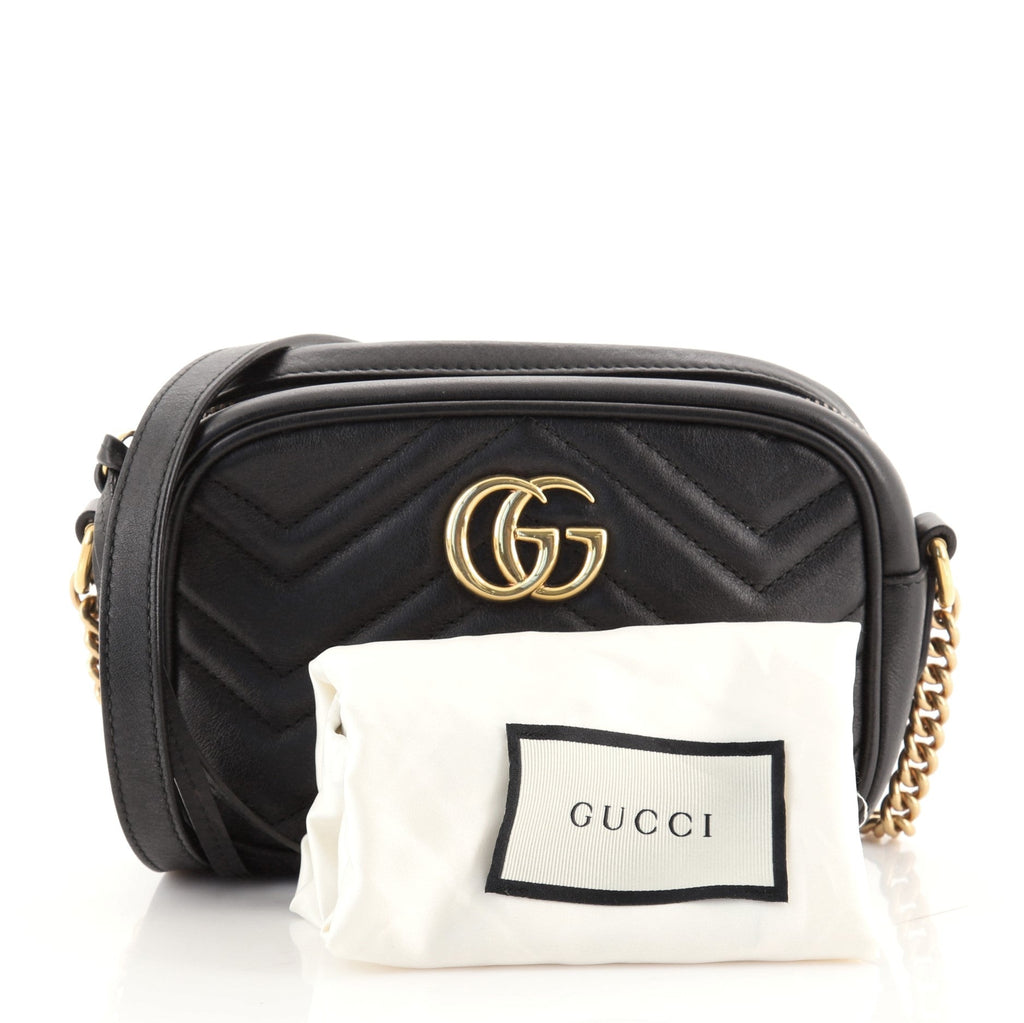 GG Marmont Shoulder Bag Matelasse Leather Mini