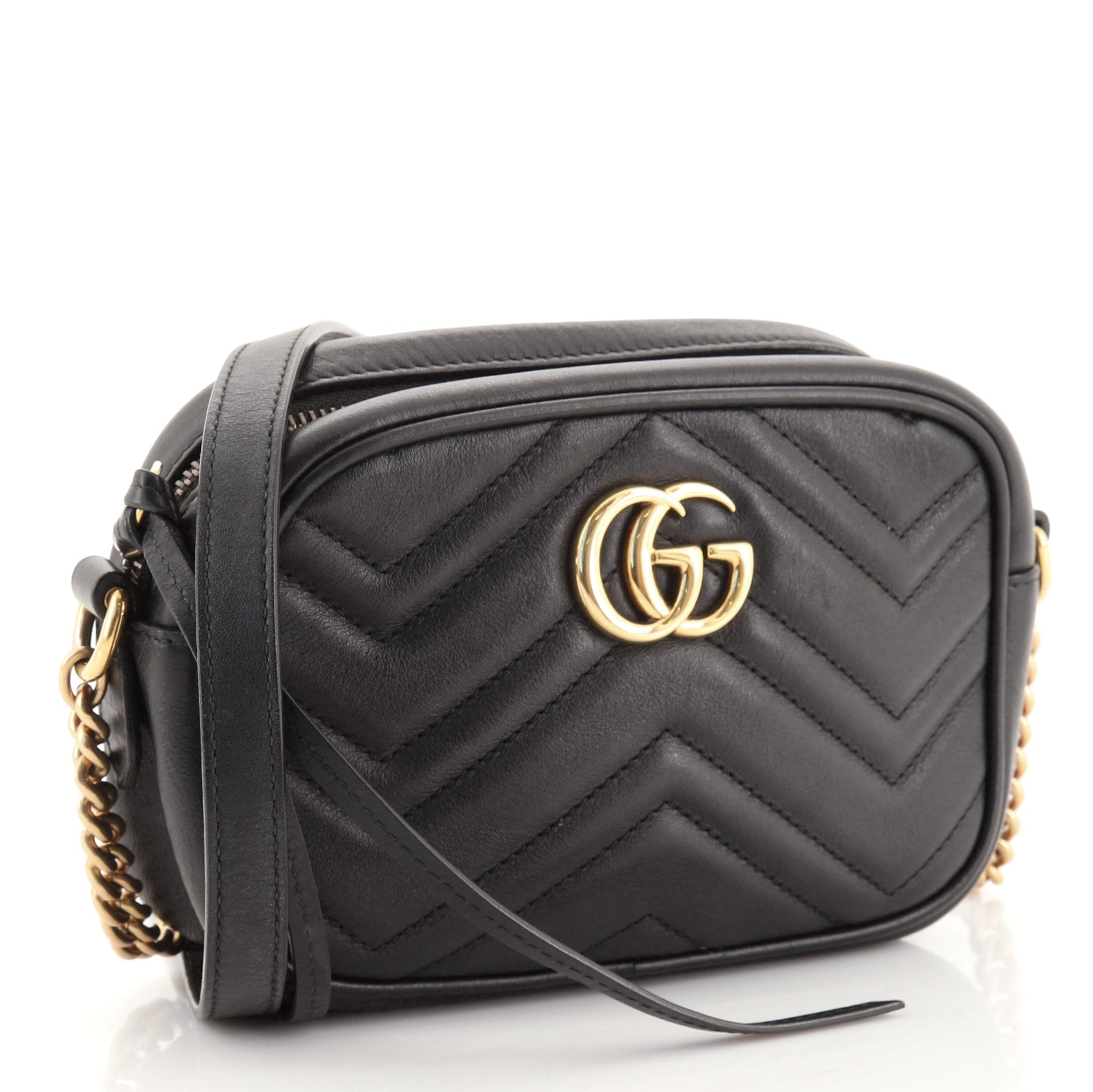 GG Marmont Shoulder Bag Matelasse Leather Mini