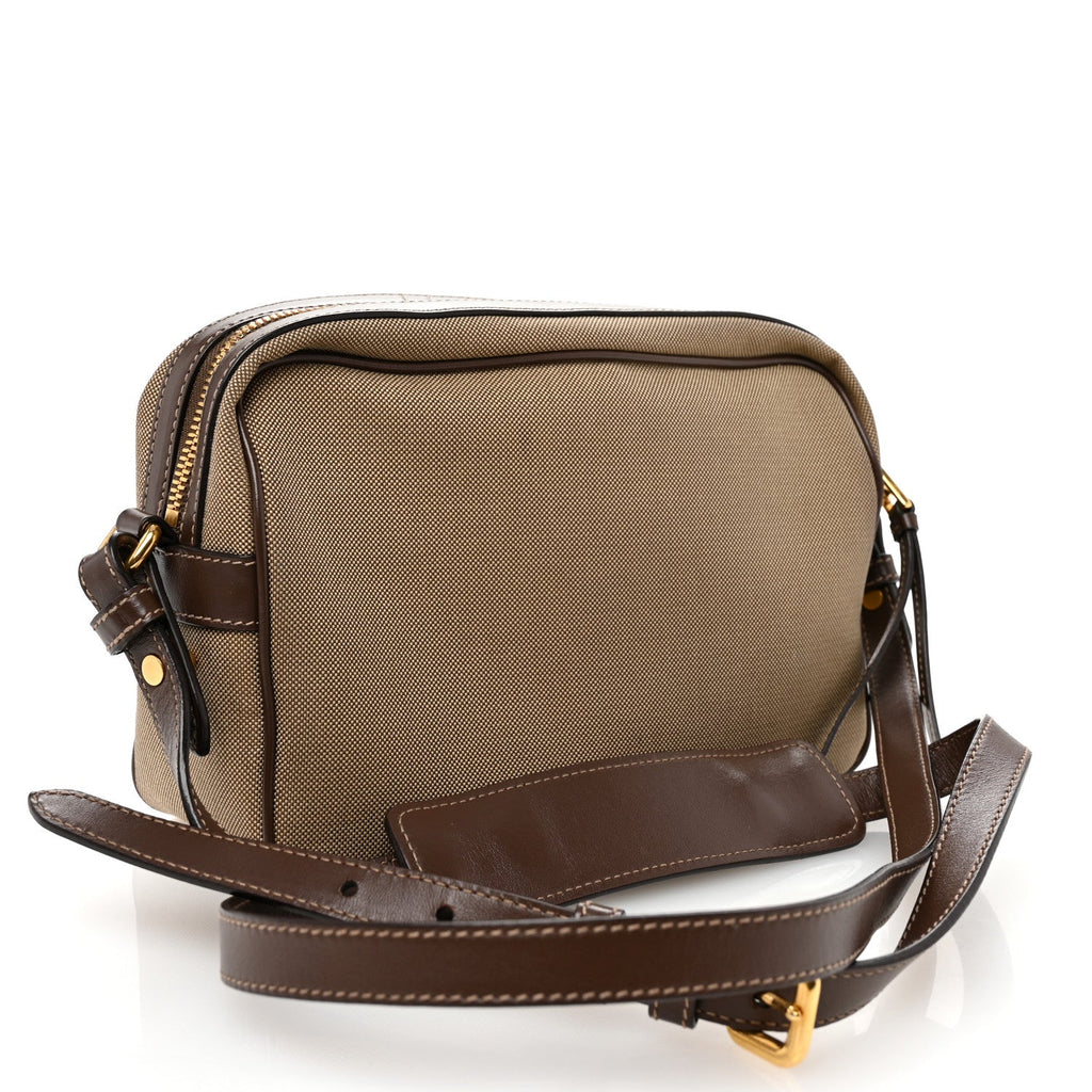 Jacquard Logo Camera Bag Corda Bruciato