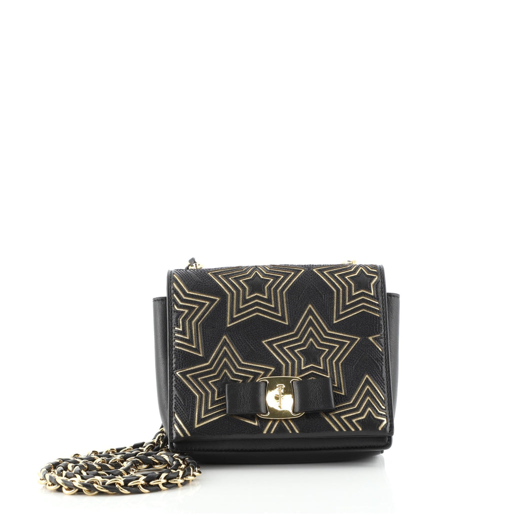 Ginny Crossbody Bag Embroidered Leather Mini
