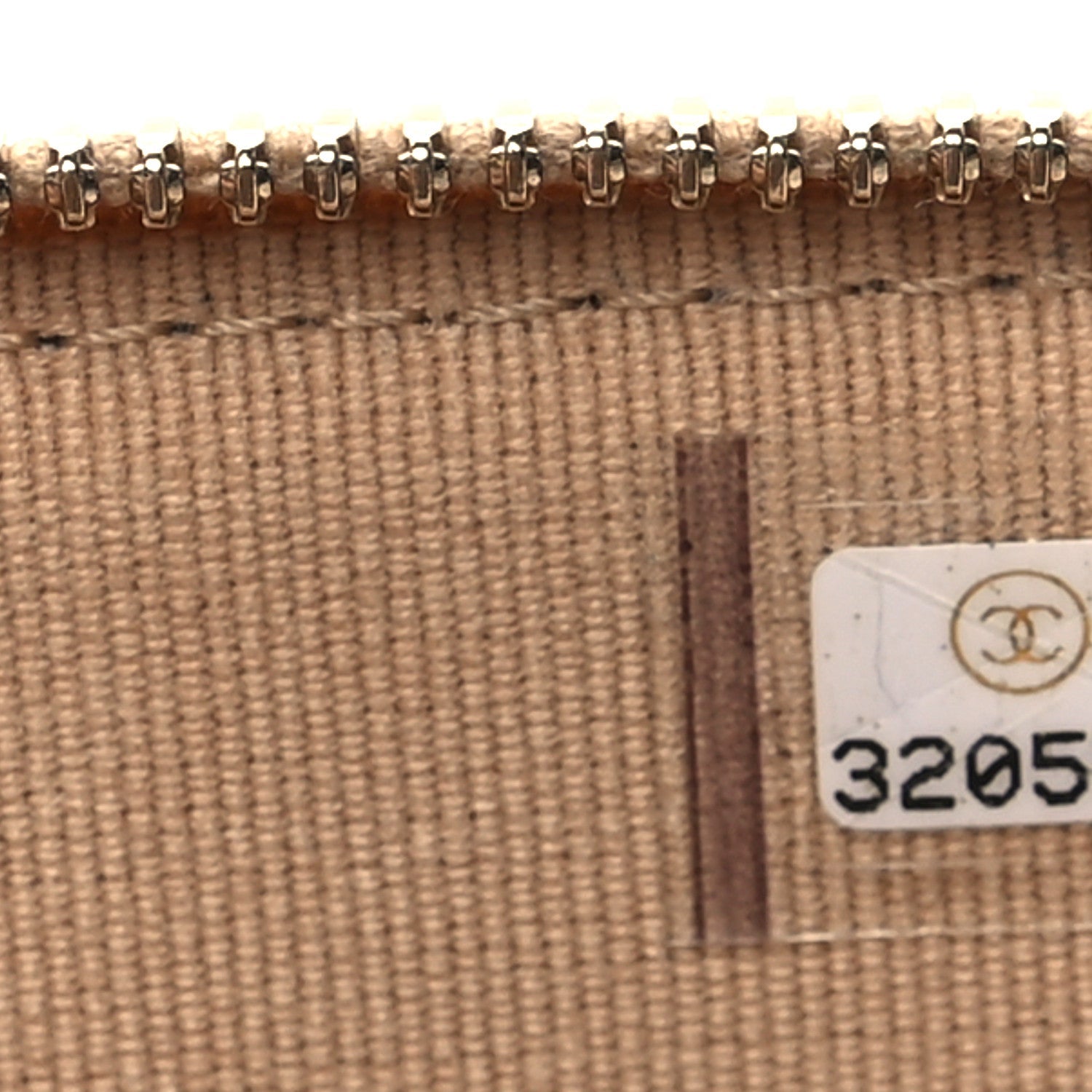 Caviar Chevron Quilted Mini Boy Clutch With Chain Beige