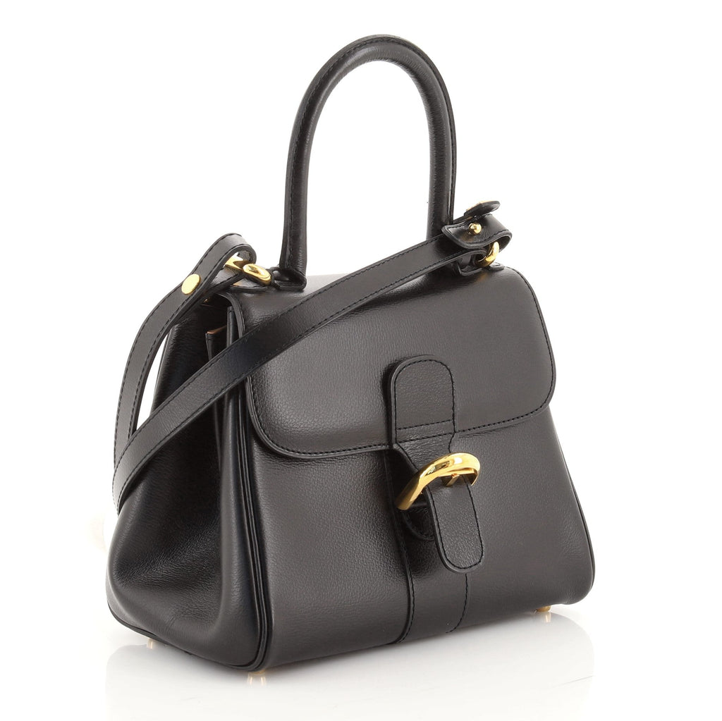 Brillant Top Handle Bag Leather Mini