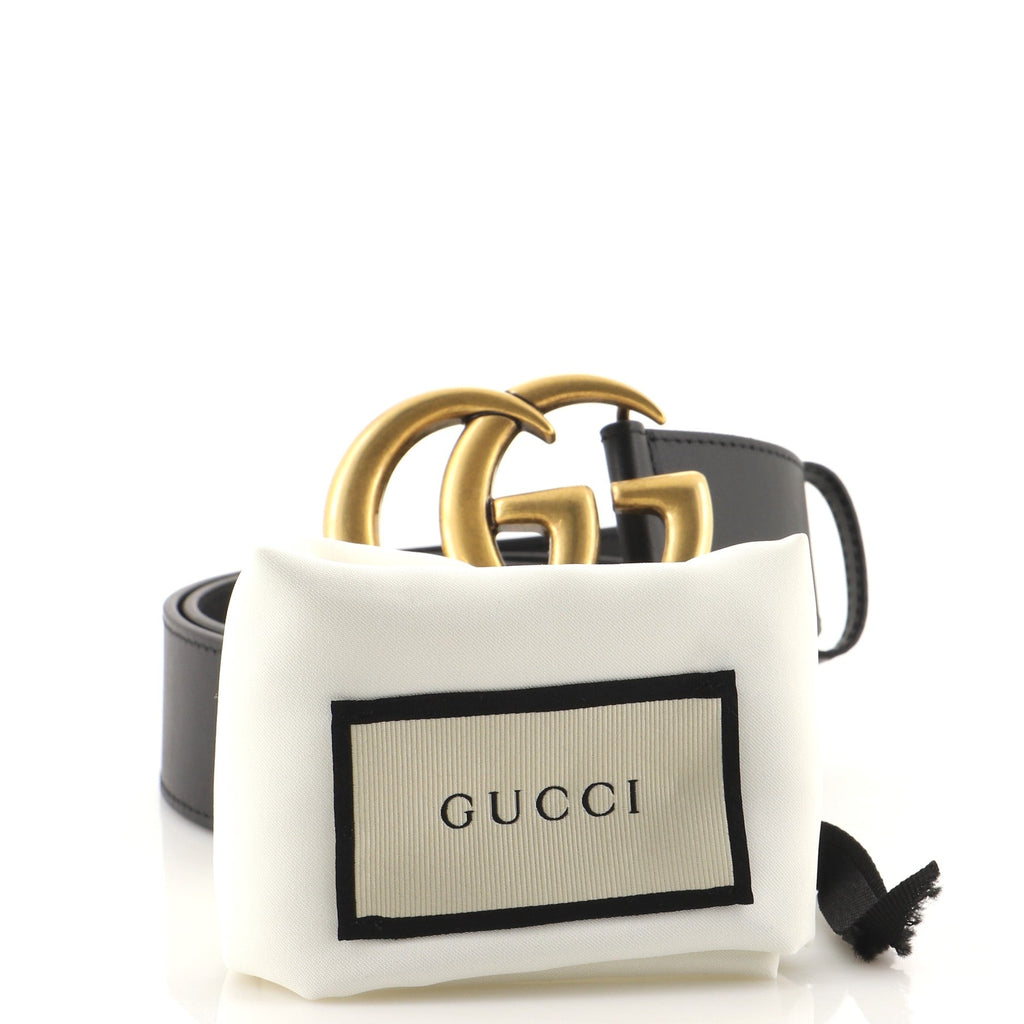 GG Marmont Belt Leather Wide 90