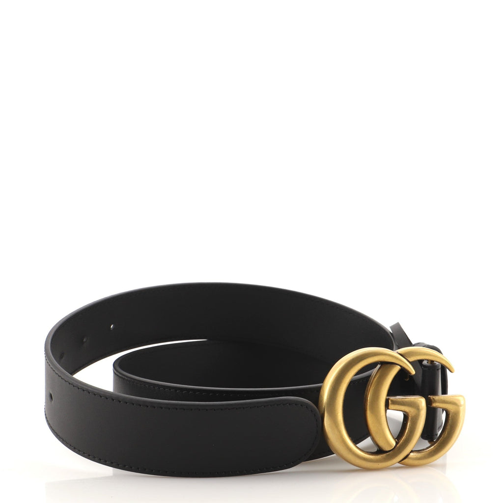 GG Marmont Belt Leather Wide 90