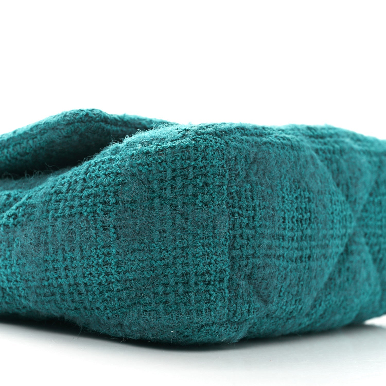 Tweed Quilted Medium Chanel 19 Flap Green