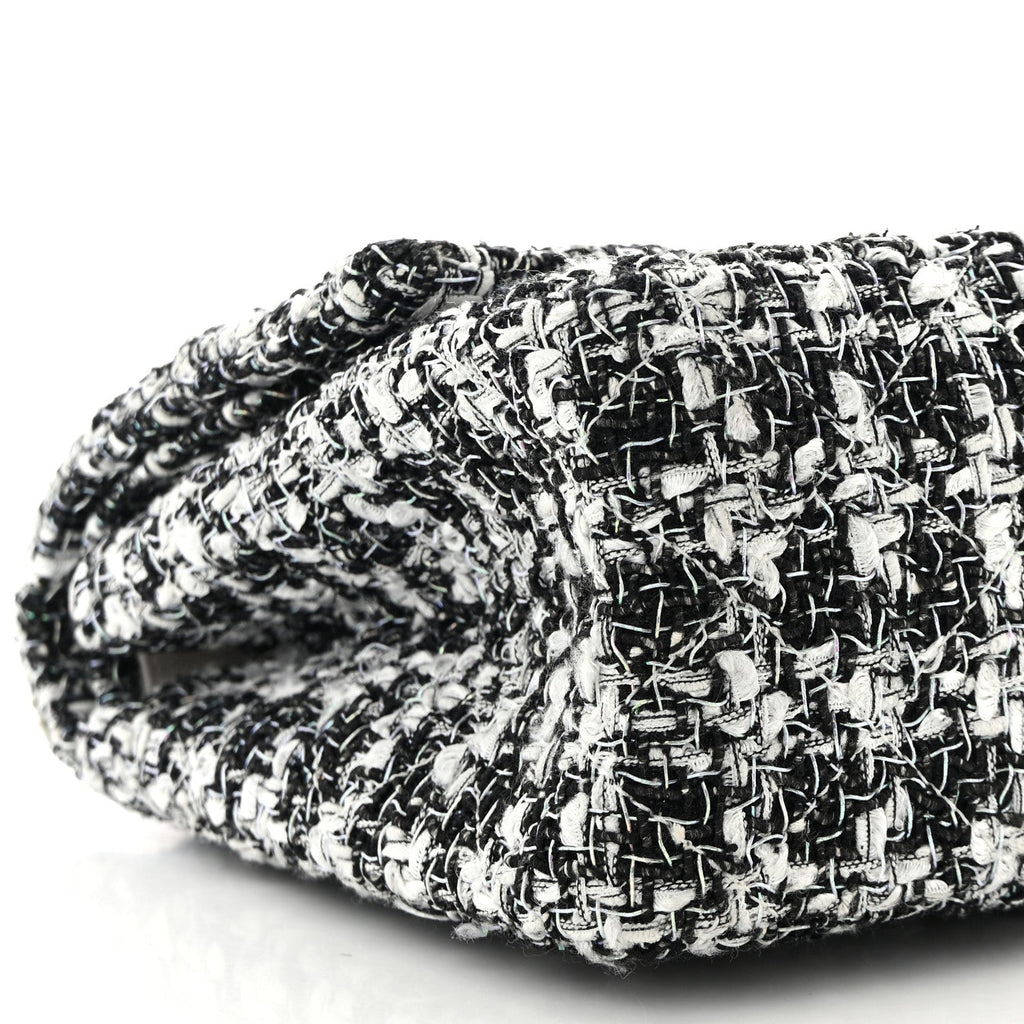 Tweed Quilted Resin 2.55 Reissue 226 Flap Black White
