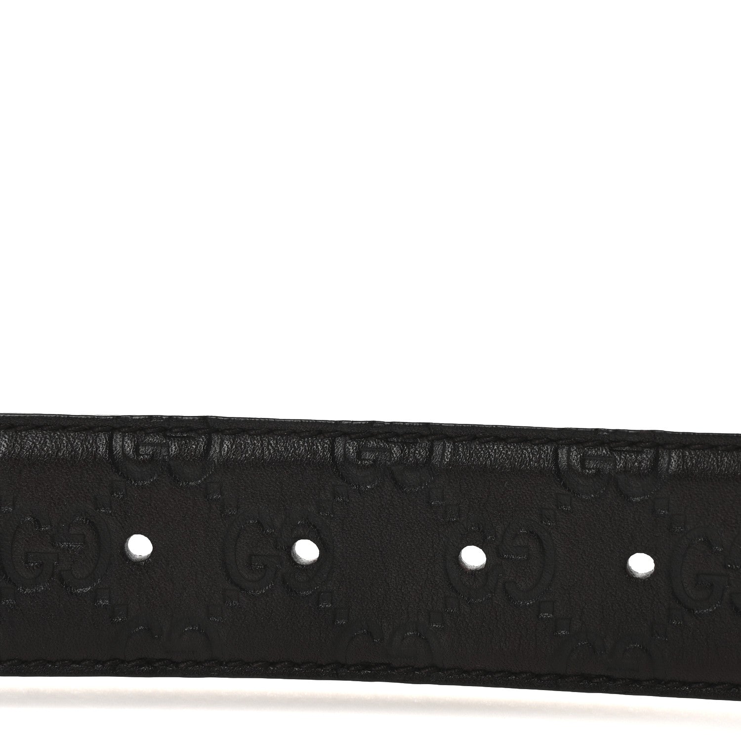 Guccissima Interlocking G 40mm Belt 85 34 Brown