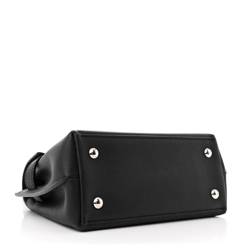 Calfskin Lockme Ever Mini Black