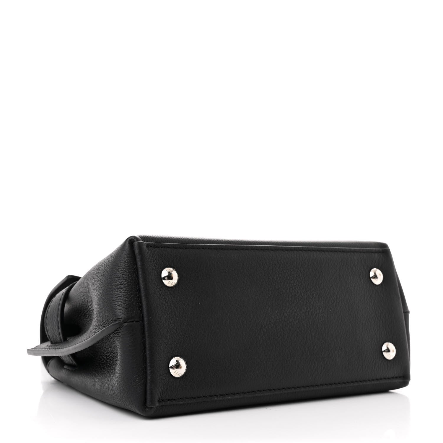 Calfskin Lockme Ever Mini Black