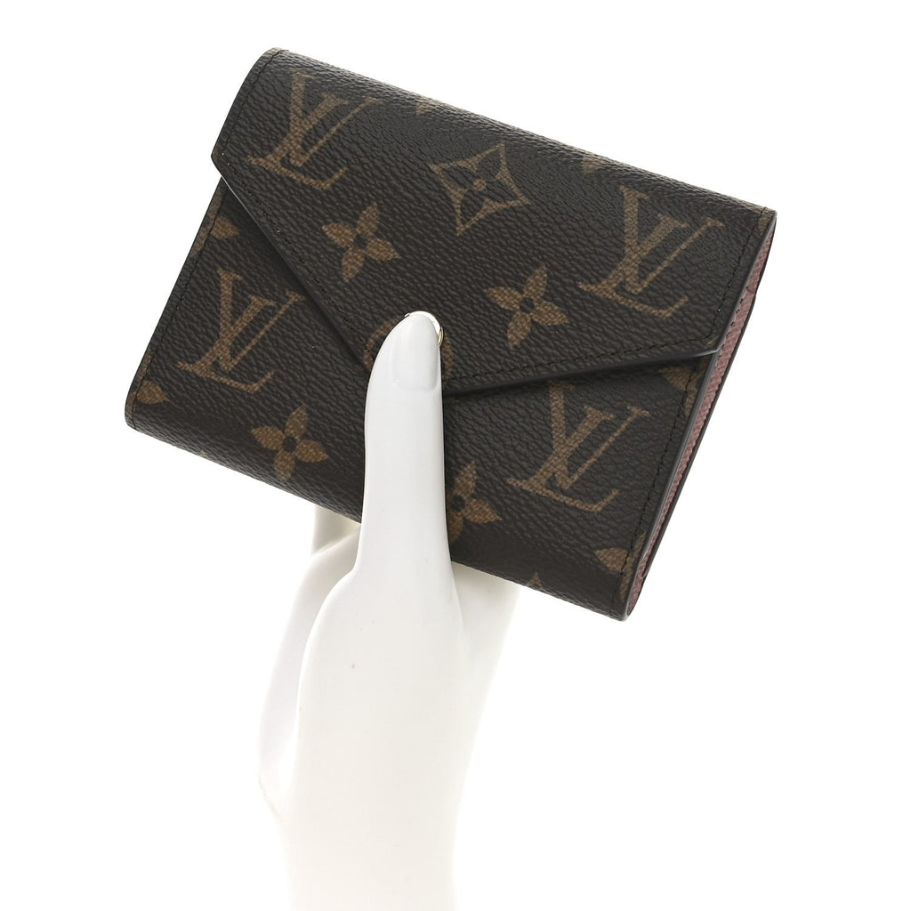 Monogram Victorine Wallet Rose Ballerine